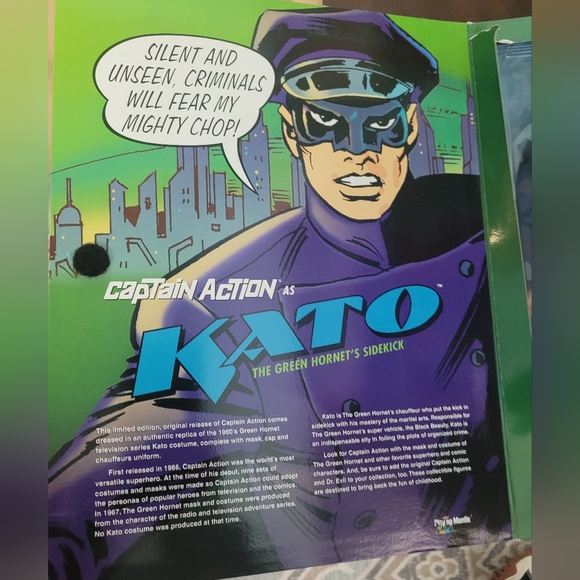 Bruce Lee Kato The Green Hornet's Sidekick  Action Figure. - Picture 4 of 7